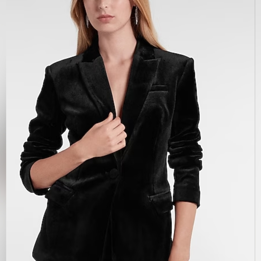 Velvet Blazer Express